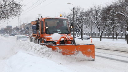 CNADNR a încheiat contracte de deszăpezire de 223 de milioane de lei pentru această iarnă