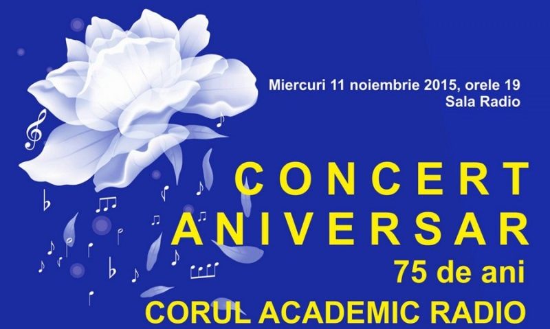 Aniversare de 75 de ani: Corul Academic Radio şi invitaţii săi