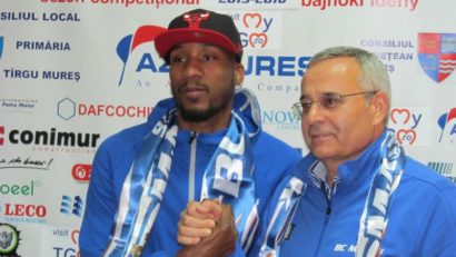 BC Mureş l-a prezentat oficial pe Alhaji Mohammed