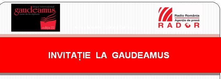 Invitație la GAUDEAMUS Invitație la GAUDEAMUS