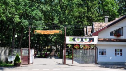 Magazin de suveniruri la Grădina Zoologică din Tîrgu-Mureș