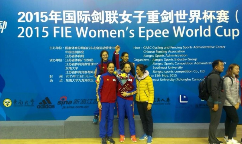 Spadasina Ana Maria Popescu, medaliată cu aur la etapa de Cupă Mondială din China