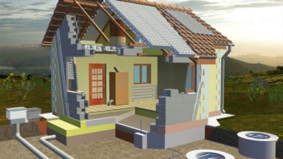 O casă pasivă, cu consum minim de energie, a fost finalizată recent în municipiul Sfântu Gheorghe