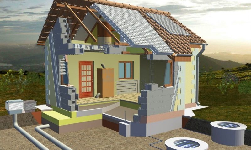 O casă pasivă, cu consum minim de energie, a fost finalizată recent în municipiul Sfântu Gheorghe