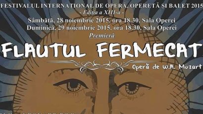 Premiera „Flautul fermecat” încheie Festivalul Internaţional de Operă, Operetă şi Balet de la Opera Brașov