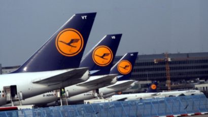 Lufthansa anulează 1.300 de curse aeriene din cauza grevei