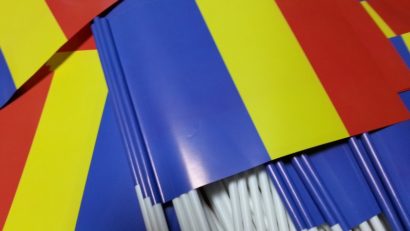 2021 de steaguri tricolore de 1 Decembrie în județul Mureș