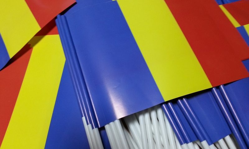 2021 de steaguri tricolore de 1 Decembrie în județul Mureș