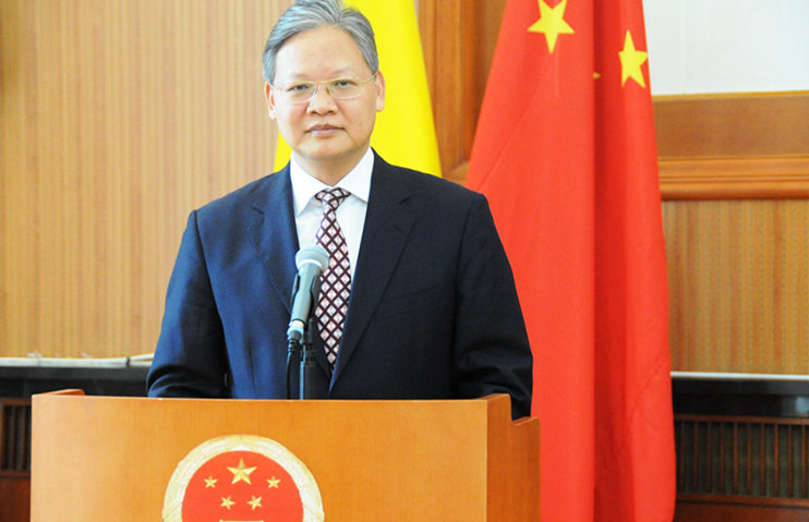 Ambasadorul Chinei în România, Xu Feihong, a efectuat o vizită în judeţul Harghita Ambasadorul Chinei în România, Xu Feihong, a efectuat o vizită în judeţul Harghita
