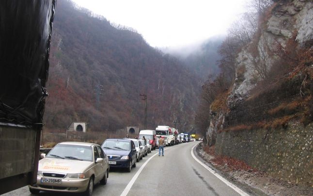 Se circulă din nou pe Valea Oltului Se circulă din nou pe Valea Oltului