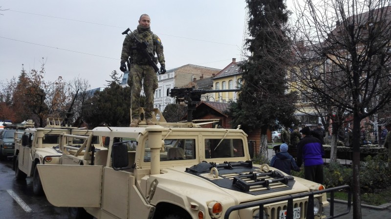 Arsenal militar de intervenție, expus la Tîrgu-Mureș Arsenal militar de intervenție, expus la Tîrgu-Mureș