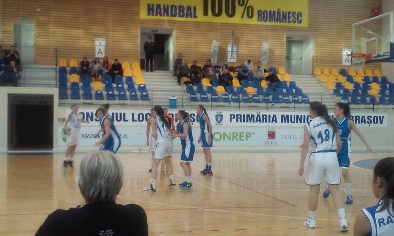 Olimpia CSU Braşov, victorie la scor, cu junioara Maria Ferariu coşgeteră