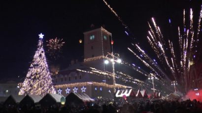Revelion cu vedete în Piața Sfatului din Brașov