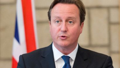 Premierul britanic David Cameron este aşteptat, mâine, la Bucureşti, pentru o vizită oficială
