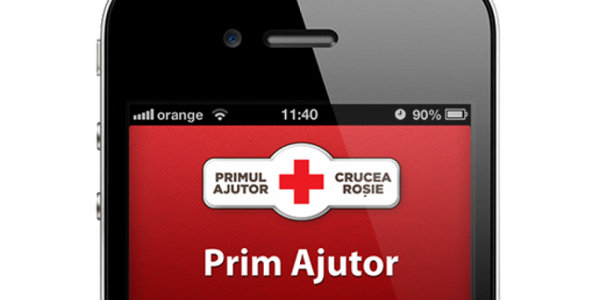 Crucea Roşie din România a lansat o aplicaţie de prim ajutor destinată telefoanelor mobile