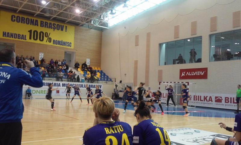 Corona Braşov a câştigat un meci aprig disputat