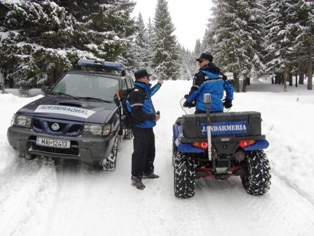 Un turist rus a fost salvat de jandarmii montani brașoveni