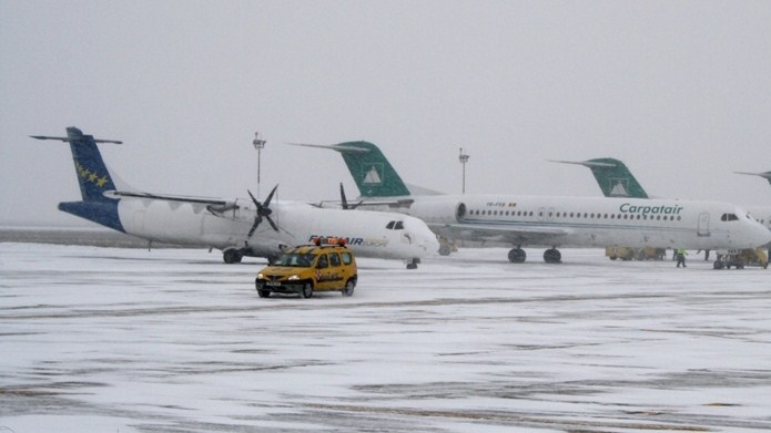 Nicio cursă nu a fost anulată pe aeroporturile din București