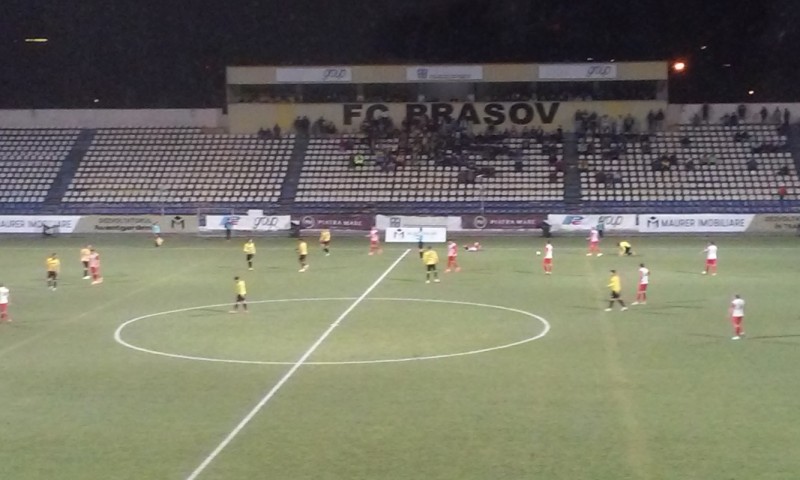 FC Brașov a pierdut meciul amical cu Balotești