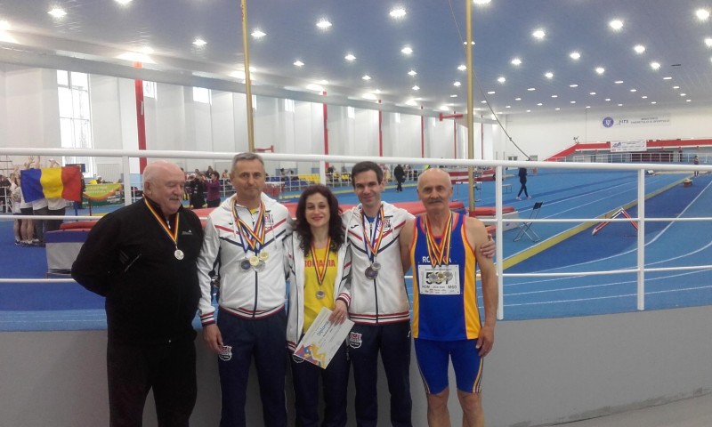 Atleţii mureşeni, printre performerii Campionatului Balcanic şi Naţional pentru veterani