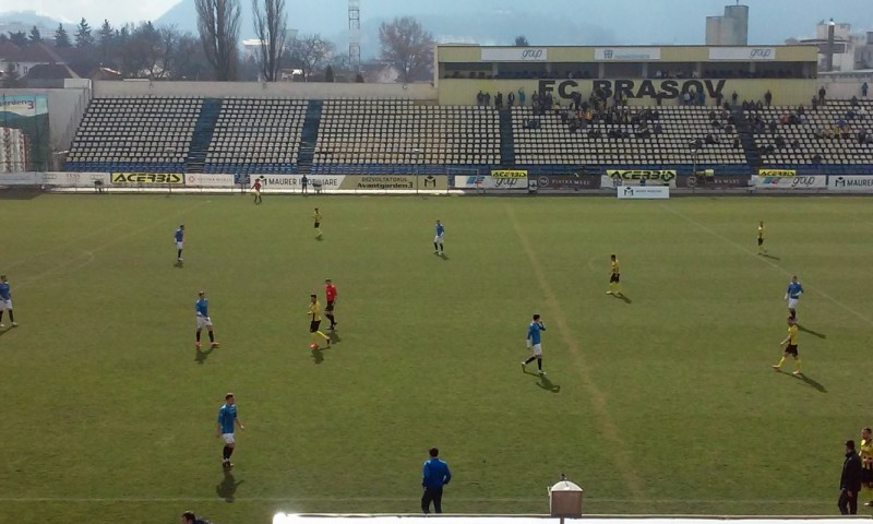 Victorie, sub privirile investitorului italian: FC Braşov – Unirea Tărlungeni 2-0