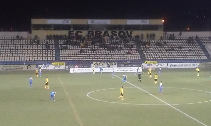 FC Braşov, victorie clară: 3-0 cu Olimpia Satu Mare