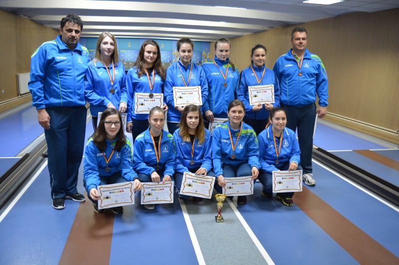 Junioarele mureșene, bronz la Campionatul Național de popice