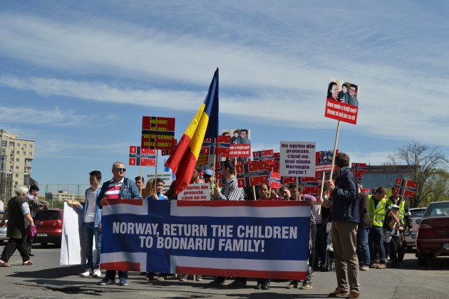 Protest la Brașov, pentru familia Bodnariu Protest la Brașov, pentru familia Bodnariu