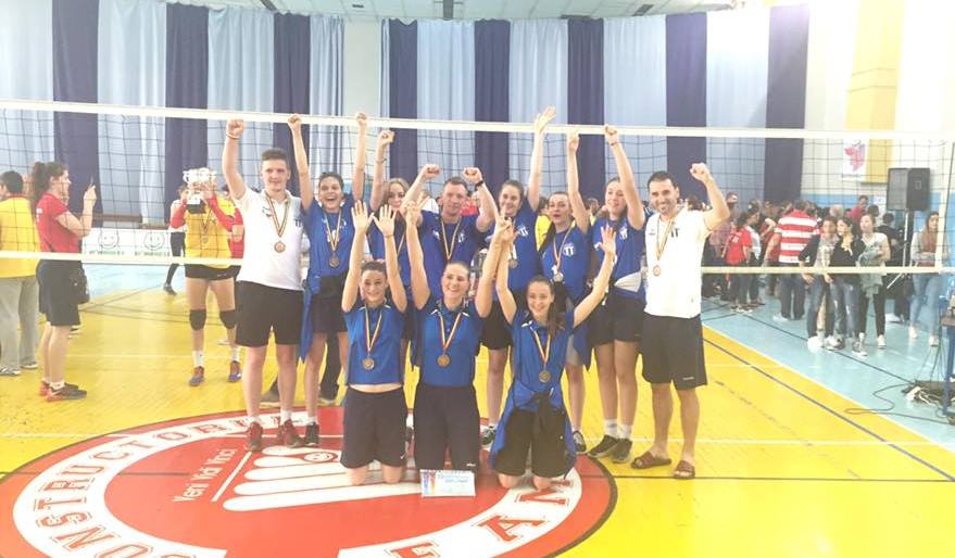 Voleibalistele mureșene au cucerit bronzul în Campionatul Național de cadete