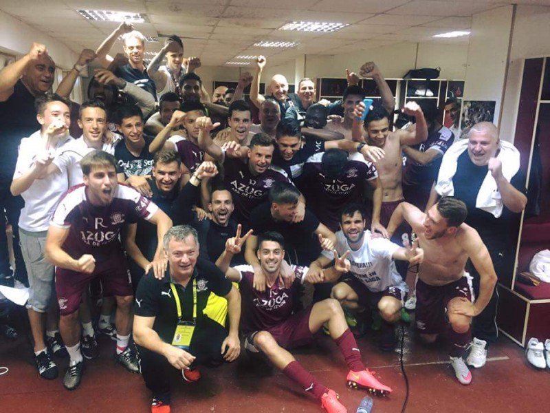 Rapid București a promovat matematic în Liga I de fotbal