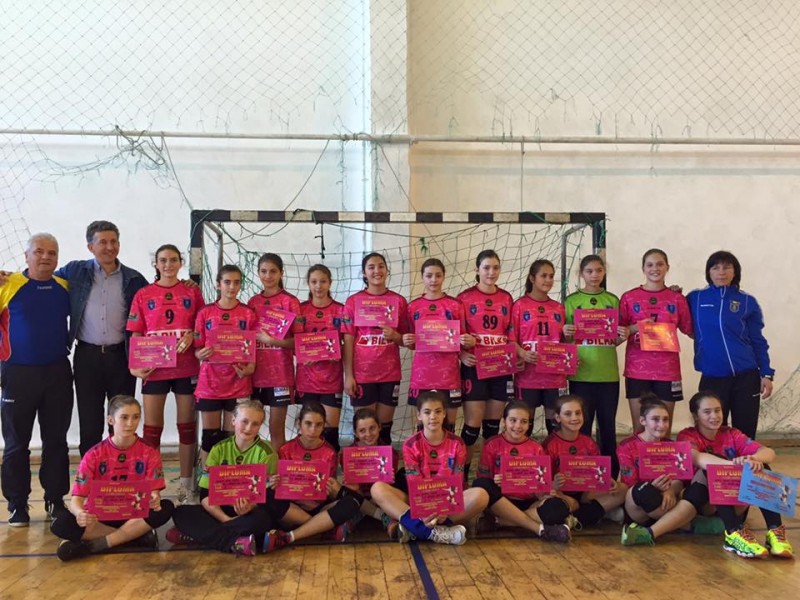 Handbalistele de la Corona Brașov, bronz la Campionatul Național de junioare IV