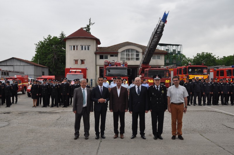 După 34 de ani de activitate, prim adjunctul ISU Mureș s-a pensionat