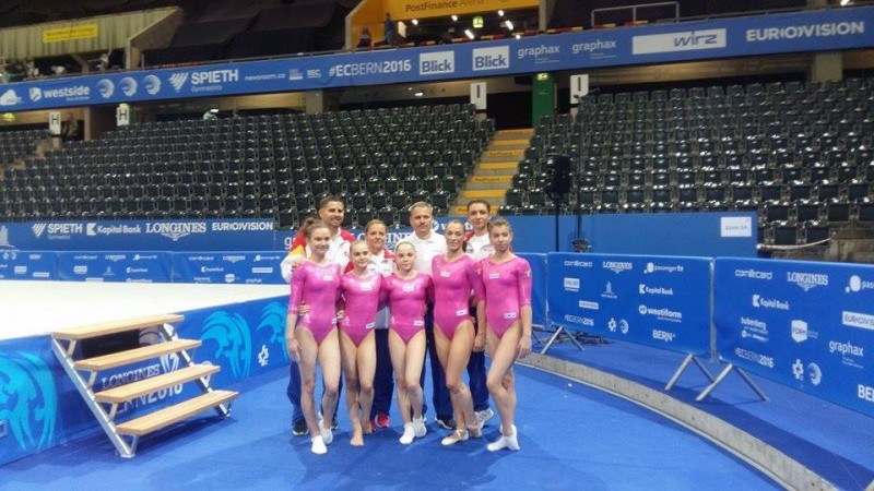 România, locul 6 la Campionatul European de gimnastică
