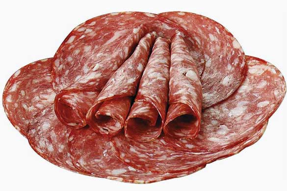 Salam cu substanțe cancerigene