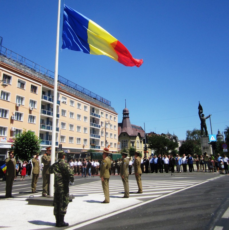 Ziua Drapelului României, celebrată și la Tîrgu-Mureș