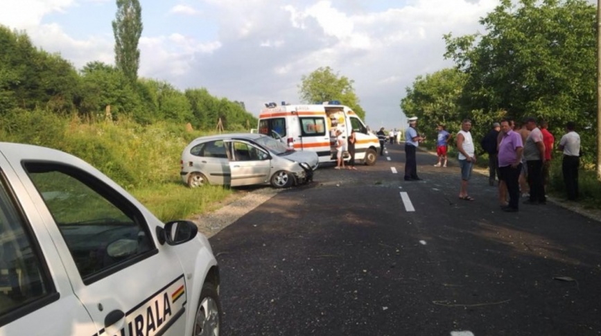 Grav accident rutier în judeţul Bistriţa Năsăud