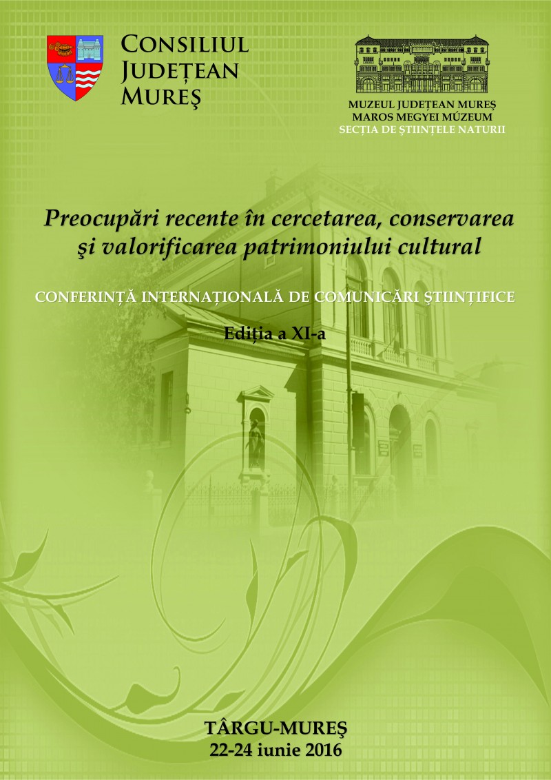 Preocupări recente în cercetarea, conservarea și valorificarea patrimoniului cultural