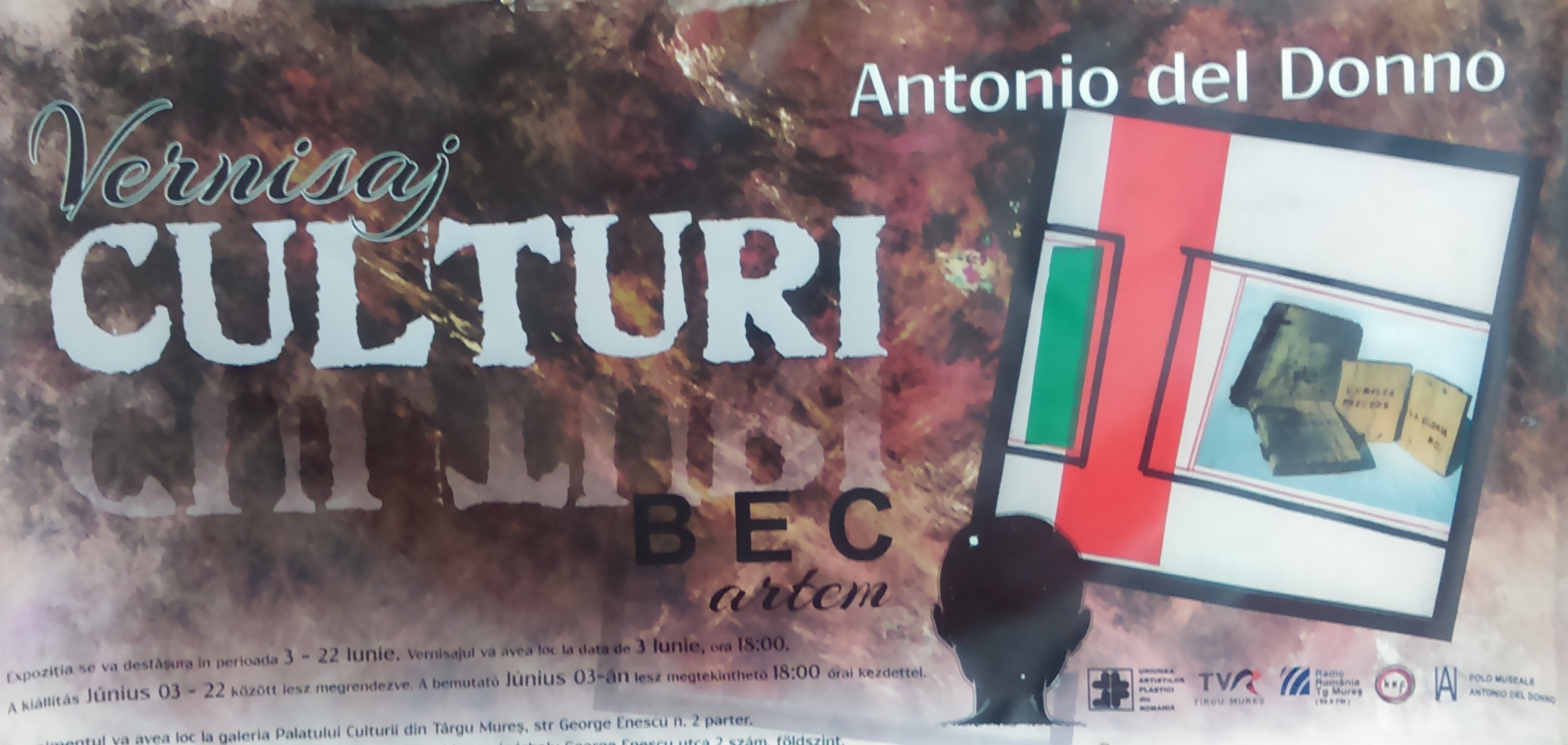 Expoziția ,,Culturi Bec Artem,, la Galeria UAP din Tg.Mureș!