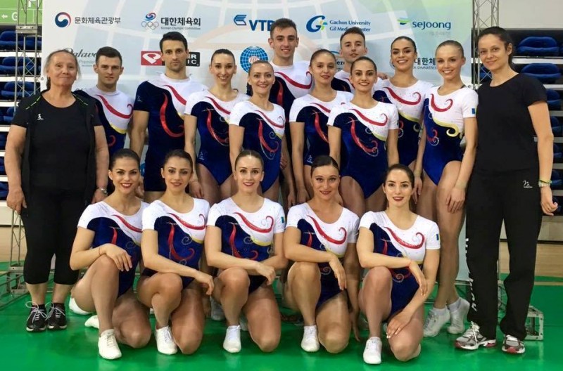Aur și argint pentru România la Mondialele de gimnastică aerobică