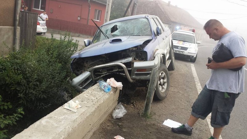Accident cu patru victime în Ernei