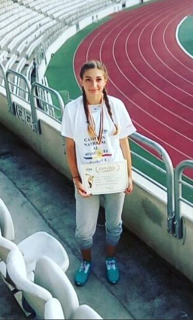 Brașoveanca Adina Cârciogel, dublă campioană naţională la atletism