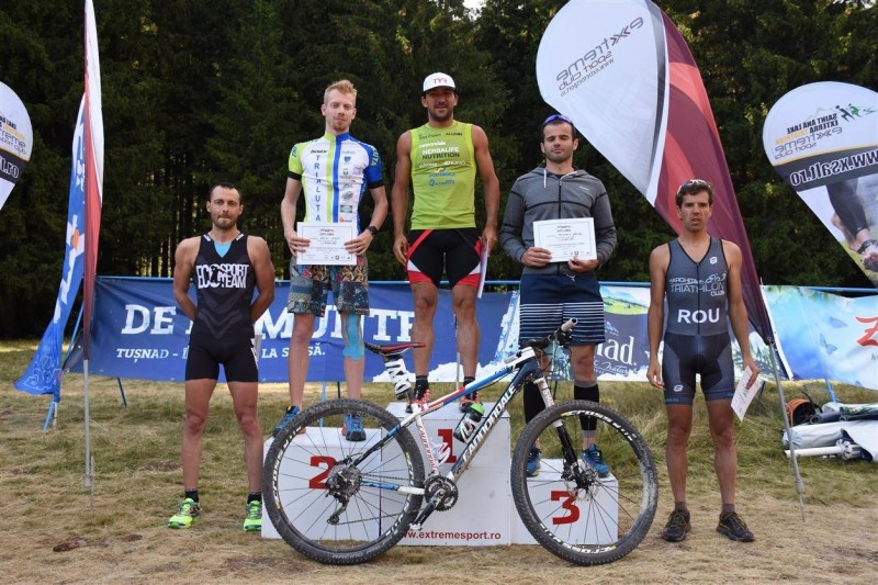 Ciprian Bălănescu a câștigat triatlonul de la Lacul Sf.Ana