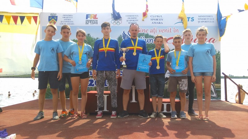 CSȘ Tg.Mureș, locul I la Campionatul Național de lupte pe plajă