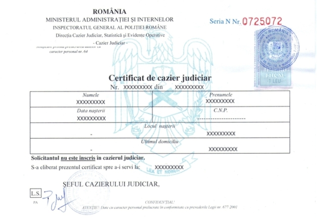 Solicitările de eliberare a cazierelor judiciare şi actelor de stare civilă se pot face şi prin avocaţi