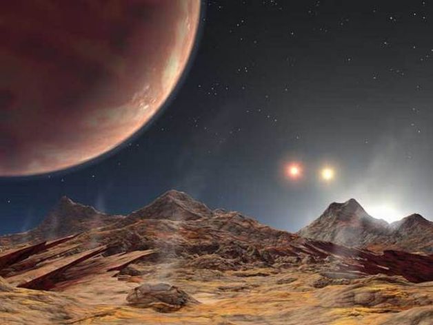 Descoperirea unei planete ciudate într-un sistem solar cu trei stele