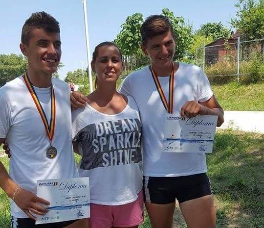 Argint şi bronz pentru canotorii mureşeni la Campionatele Naţionale