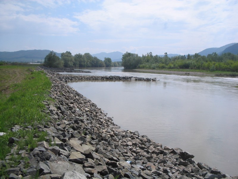 Lucrări hidrotehnice în regim de urgență în Harghita