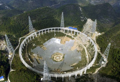 China inaugurează cel mai mare telescop din lume