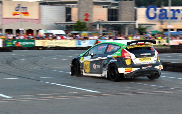 Dan Gârtofan, locul III, la Transilvania Rally