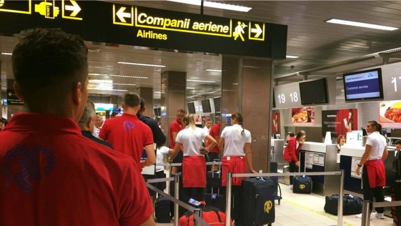 Un alt grup de sportivi români a plecat luni spre Rio